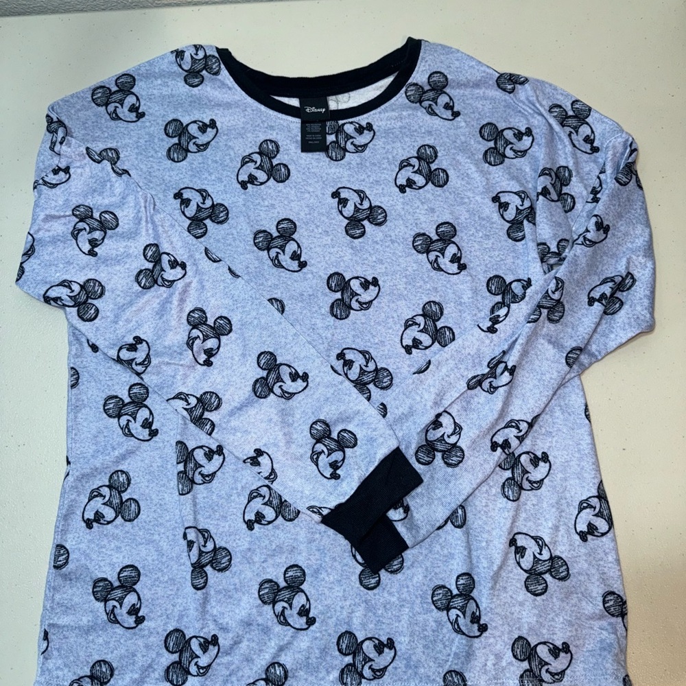 Disney Mickey Mouse Blue Pajama Set